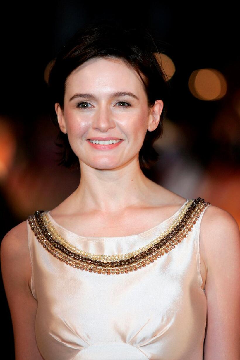 Emily Mortimer at the World Premiere of "Goal."