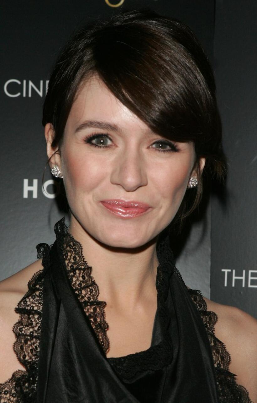 Emily Mortimer at the special screening of "Match Point."