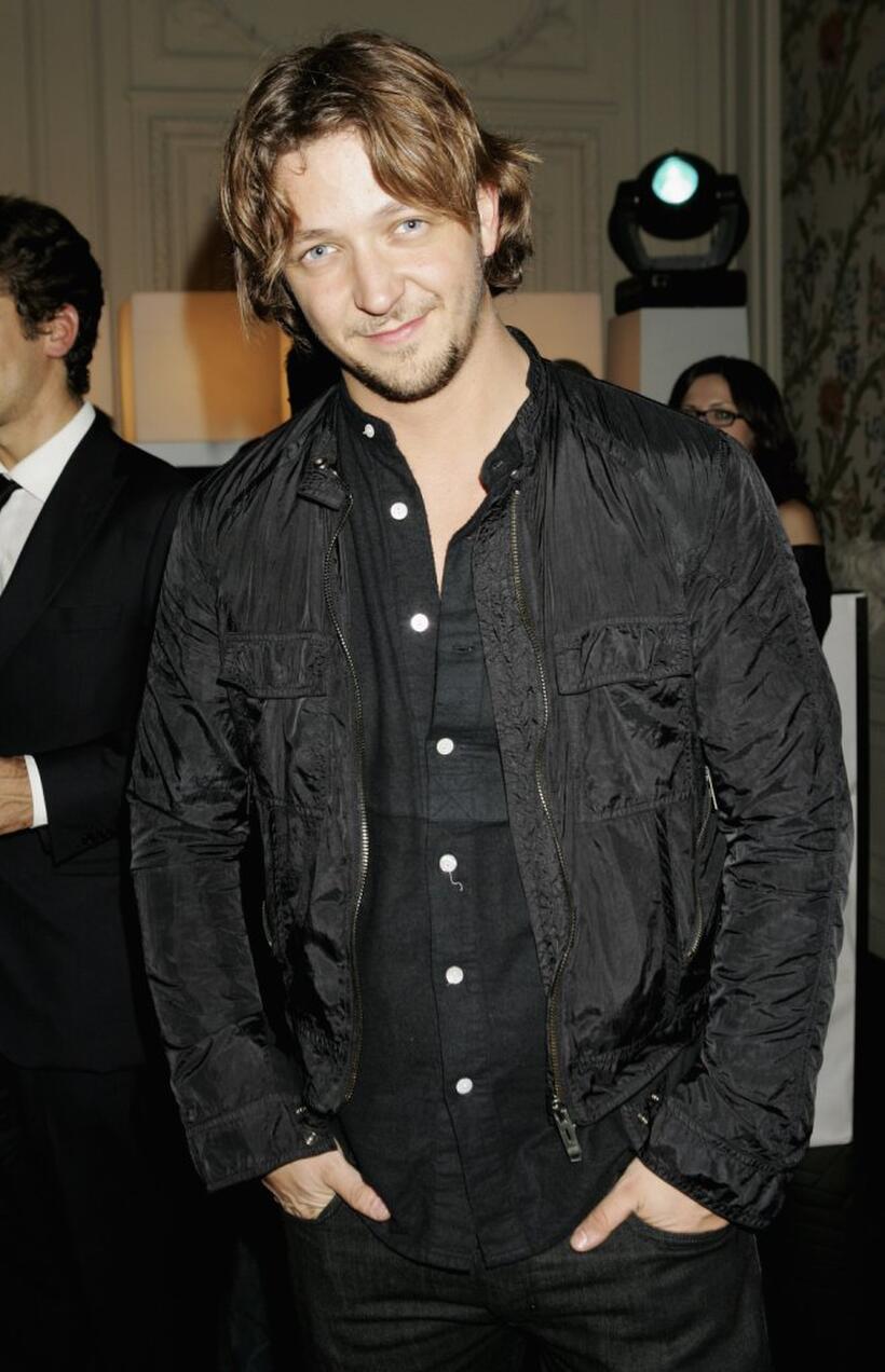 Silvio Muccino at the New Cinema Network party.