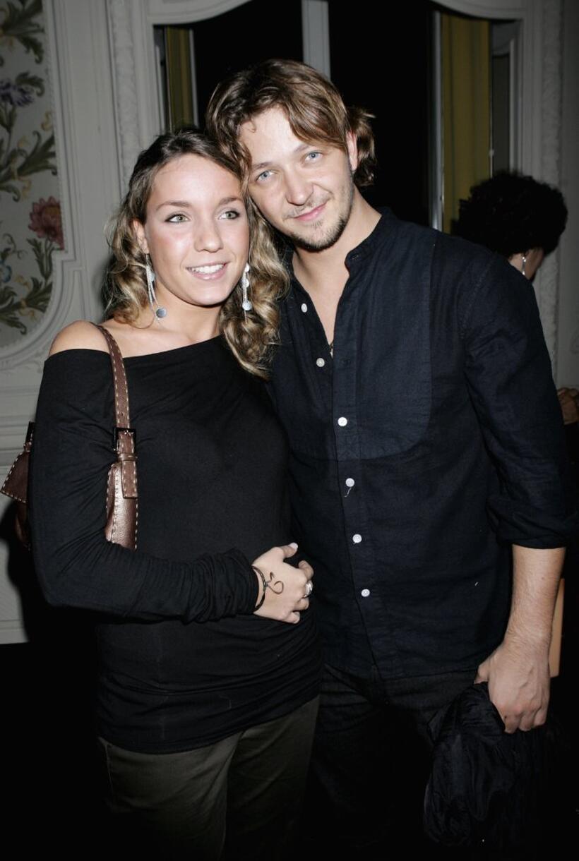 Silvio Muccino and Guest at the New Cinema Network party.