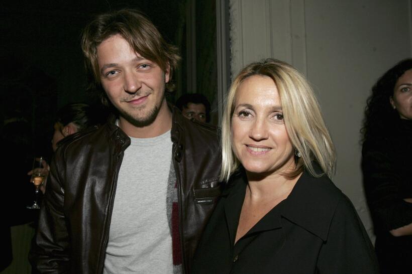 Silvio Muccino and Silvia Venturini Fendi at the New Cinema Network Dinner Party.