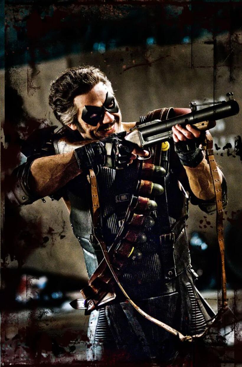 Jeffrey Dean Morgan as The Comedian in "Watchmen."