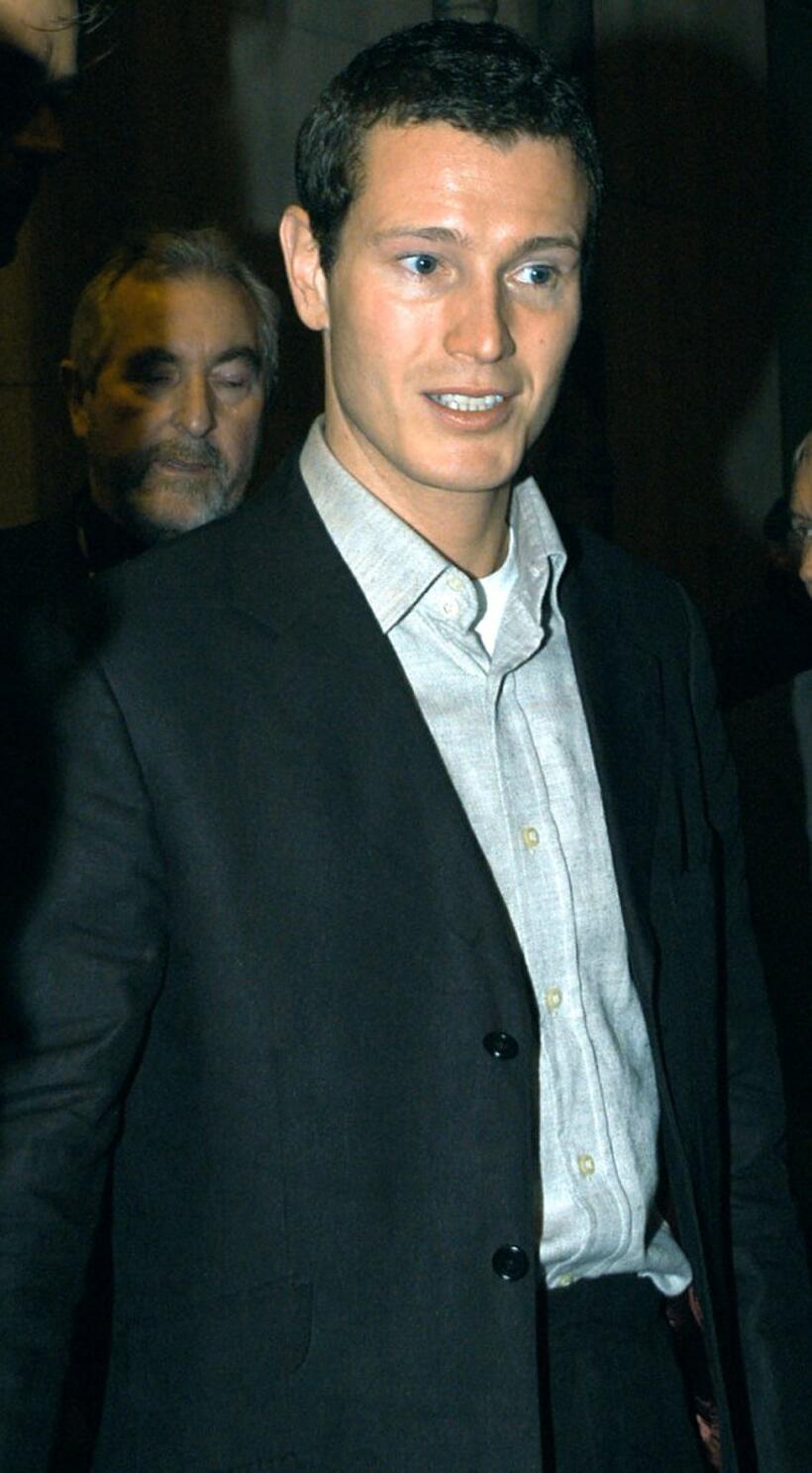 Nick Moran at the Brown Thomas Fashion Show.