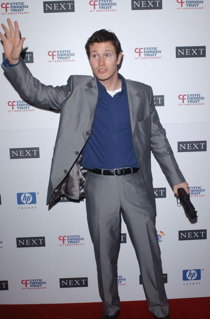 Nick Moran at the Cystic Fibrosis Trust Breathing Life Awards.