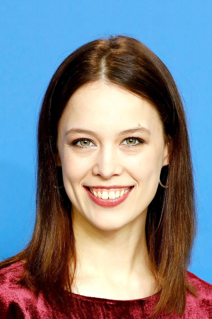 Paula Beer at the photocall for "Undine" during the 70th Berlinale International Film Festival.