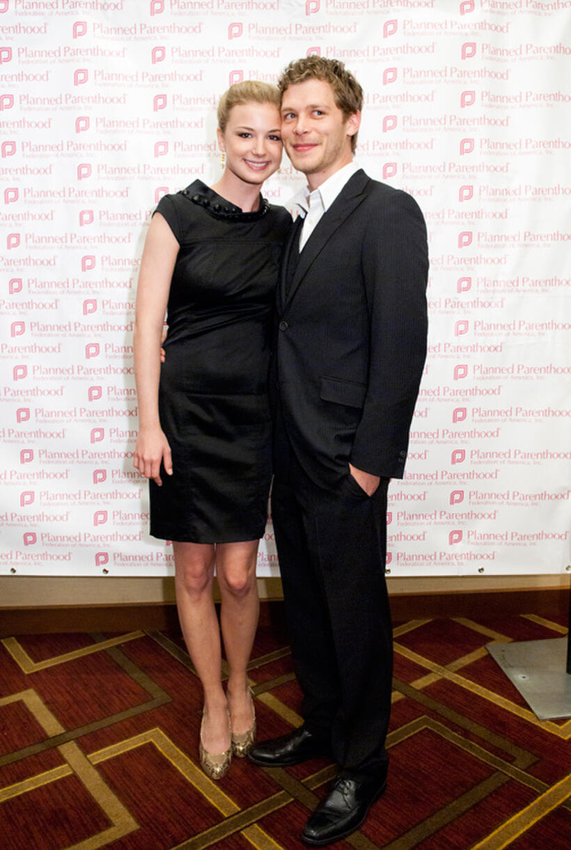 Emily VanCamp and Joseph Morgan at the Planned Parenthood Federation Of America 2010 Annual Awards Gala in Arlington.
