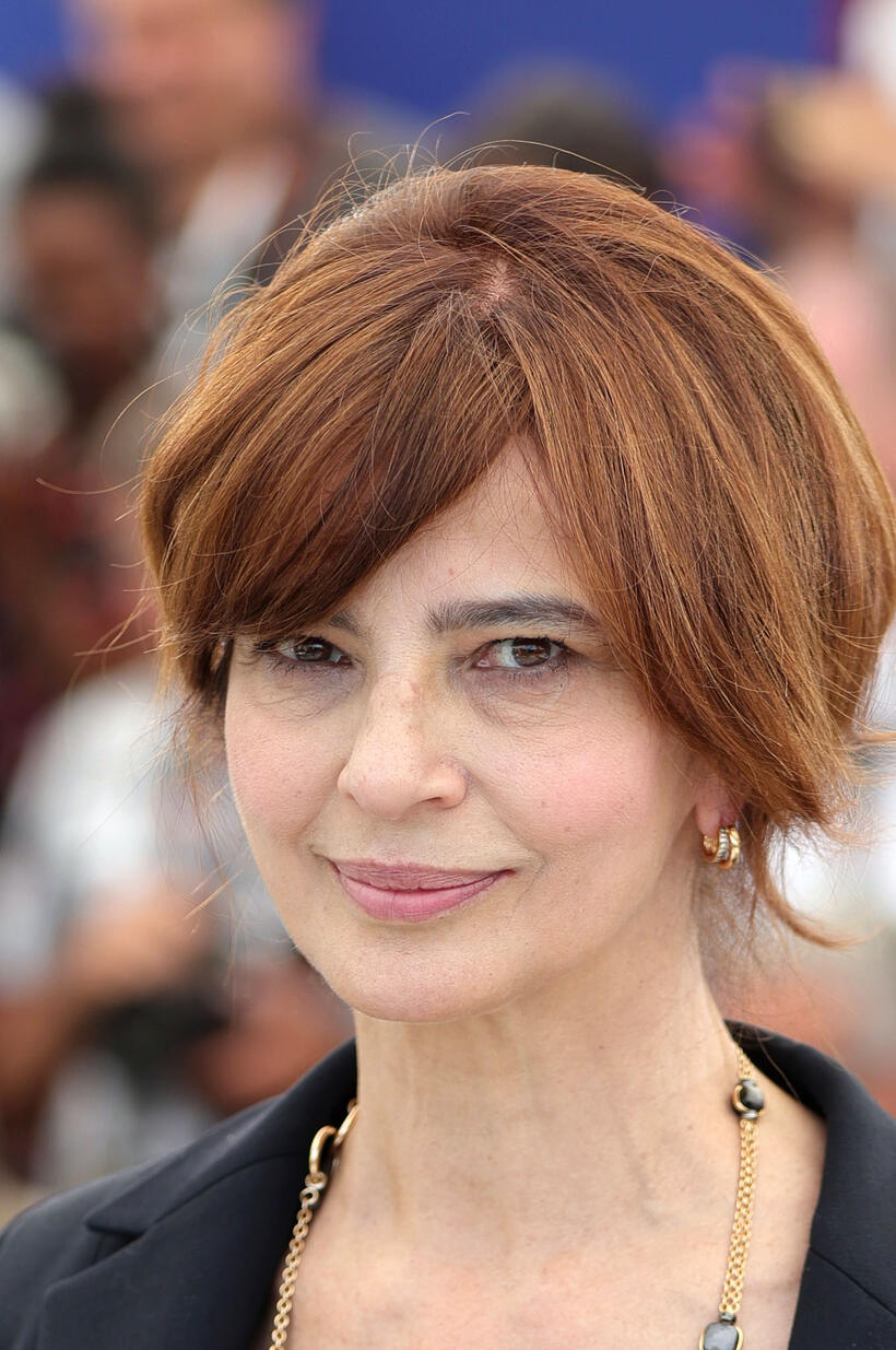 Laura Morante at the photocall for "Mascarade" during the 75th annual Cannes Film Festival.