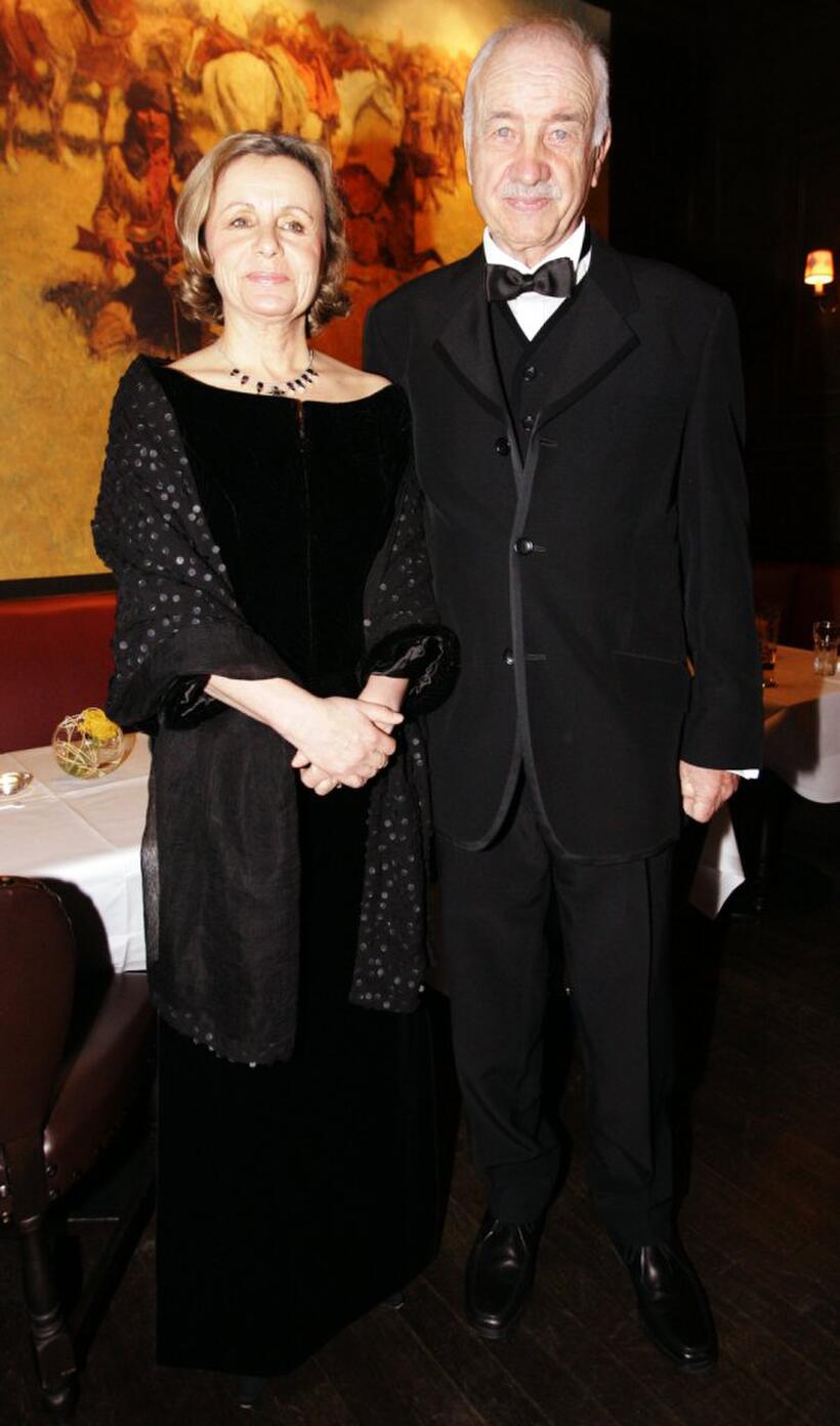 Armin Mueller-Stahl and his wife Gabriela at the first Semper Opera Ball.