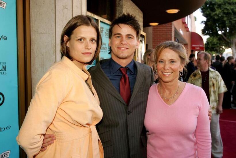 Marianna Palka, Jason Ritter and Nancy Morgan at the premiere of "Happy Endings" during the Los Angeles Film Festival.