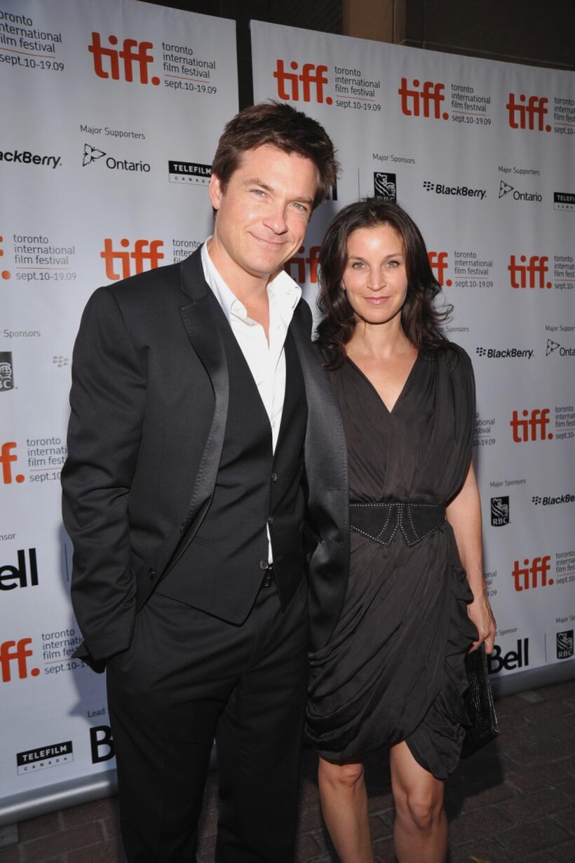 Jason Bateman and Amanda Anka at the Toronto premiere of "Up In The Air."