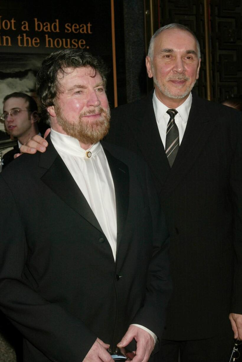 Alan Bates and Frank Langella at the 56th Annual Tony Awards.