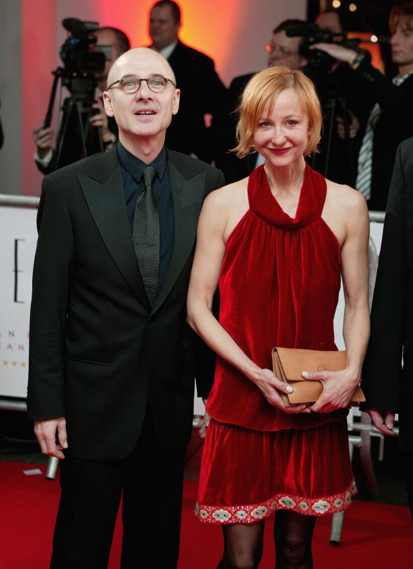 Ulrich Muhe and his wife Susanne Lothar at the European Film Awards 2006.