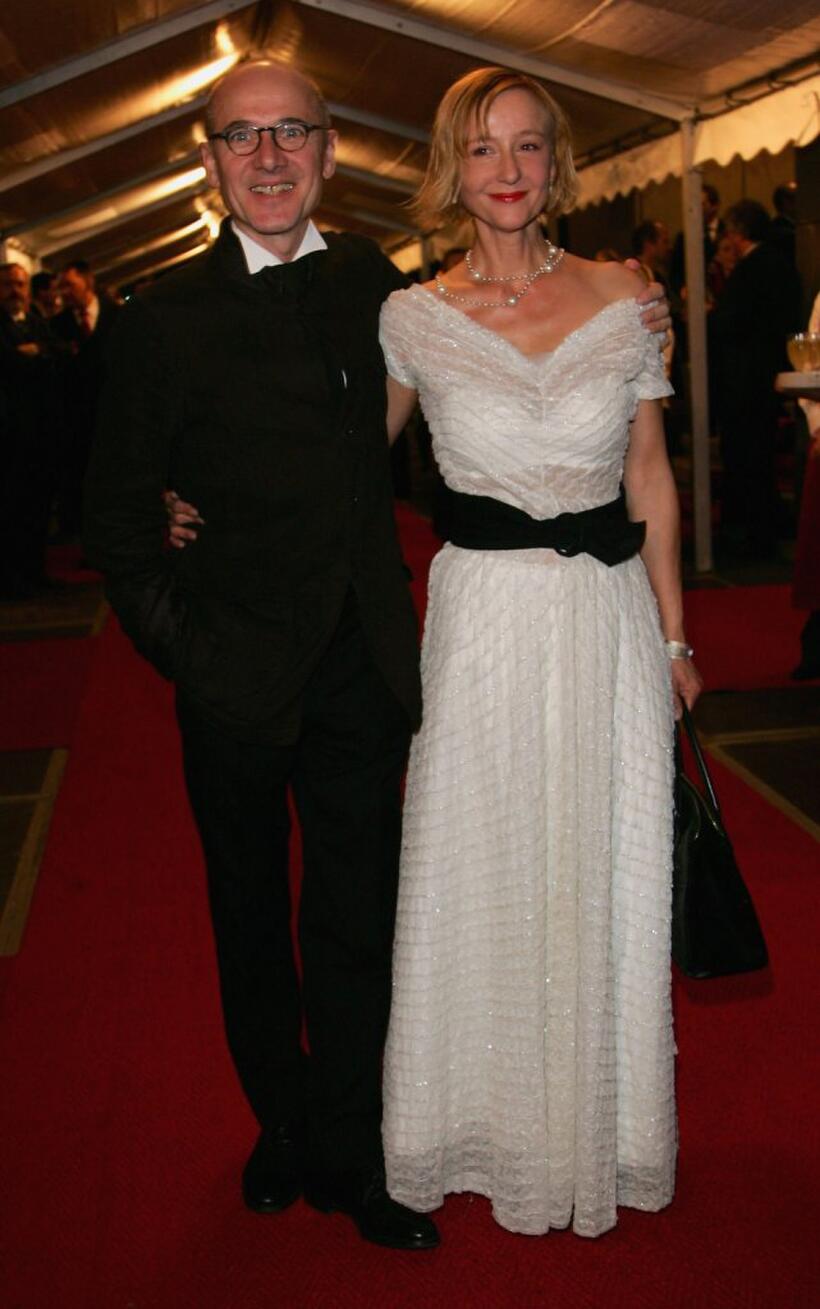 Ulrich Muhe and Susanne Lothar at the Quadriga Award.