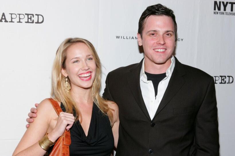 Anna Camp and Michael Mosley at the New York Television Festival opening night gala.