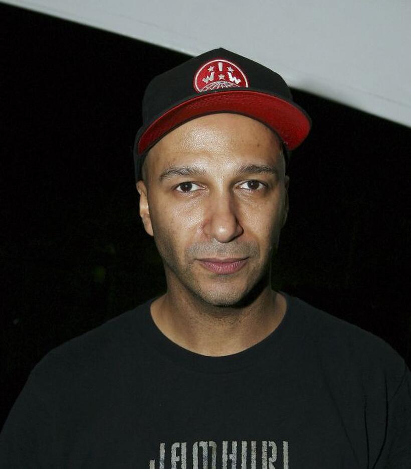 Tom Morello at the Coachella Music Festival.