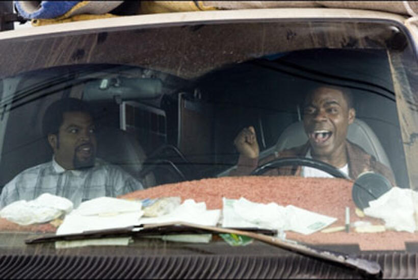 Ice Cube and Tracy Morgan in "First Sunday."