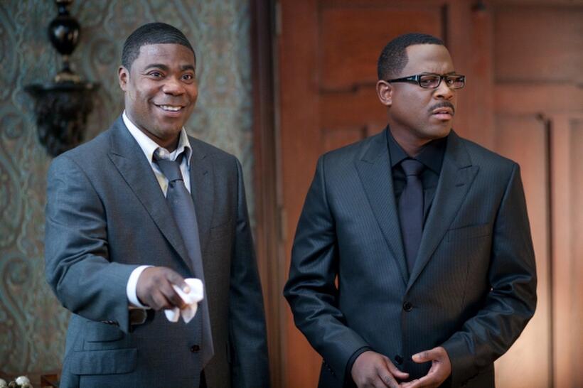 Tracy Morgan and Martin Lawrence in "Death at a Funeral."