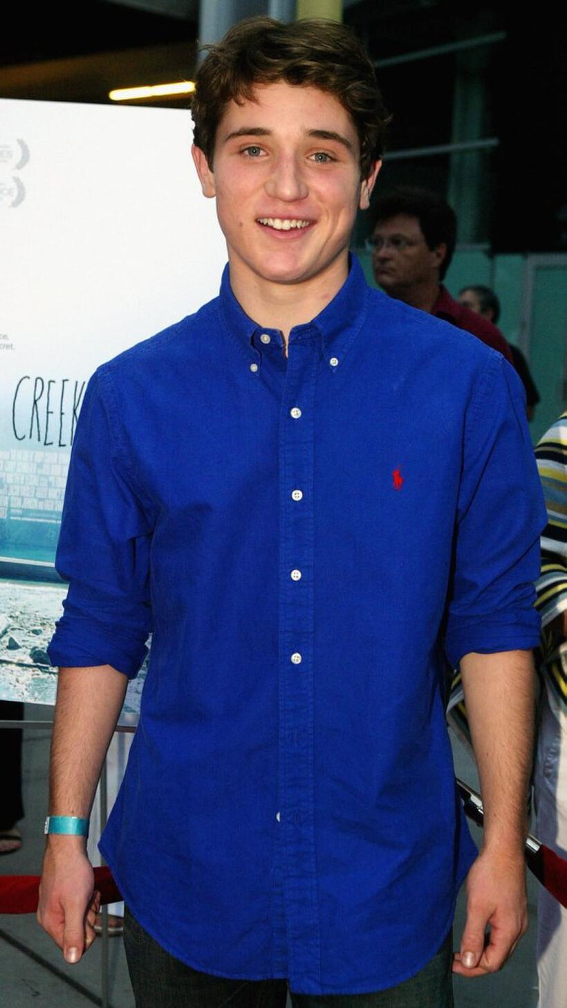 Trevor Morgan at the premiere of "Mean Creek."