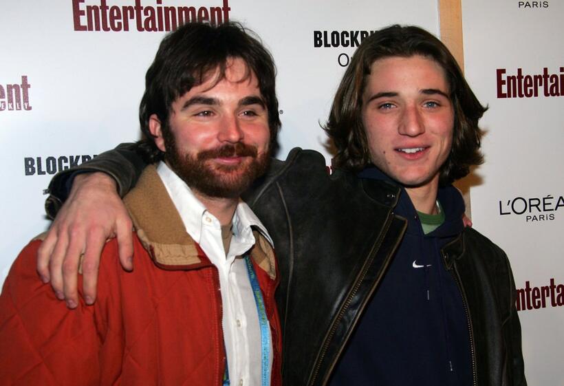 James Ponsoldt and Trevor Morgan at the at the Sundance Film Festival.