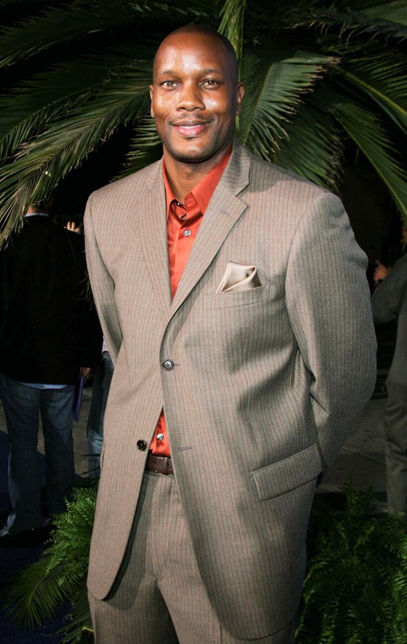 Dwayne Adway at the premiere of "Into the Blue."
