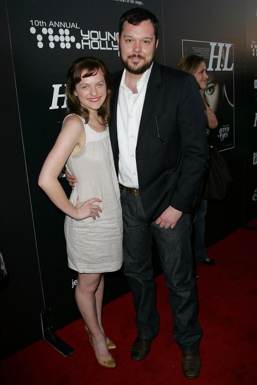 Elisabeth Moss and Michael Gladis at the Hollywood Life magazine's 10th Annual Young Hollywood Awards.