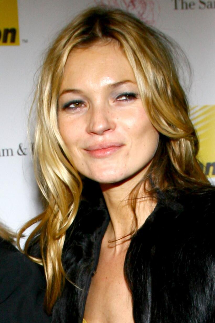 Kate Moss at the Sam and Ruby Charity Benefit.