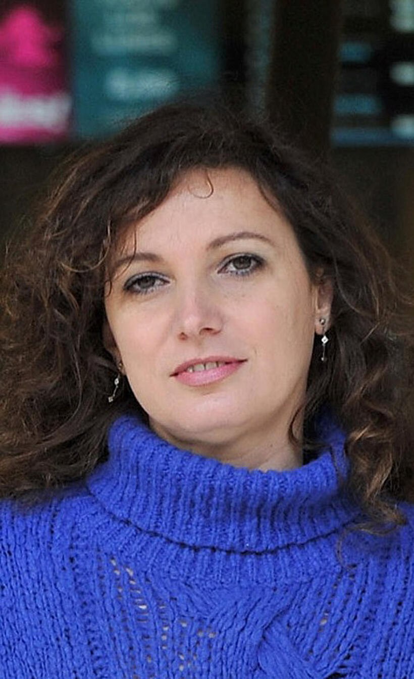 Marta Belaustegui at the photocall of "Amores Locos."