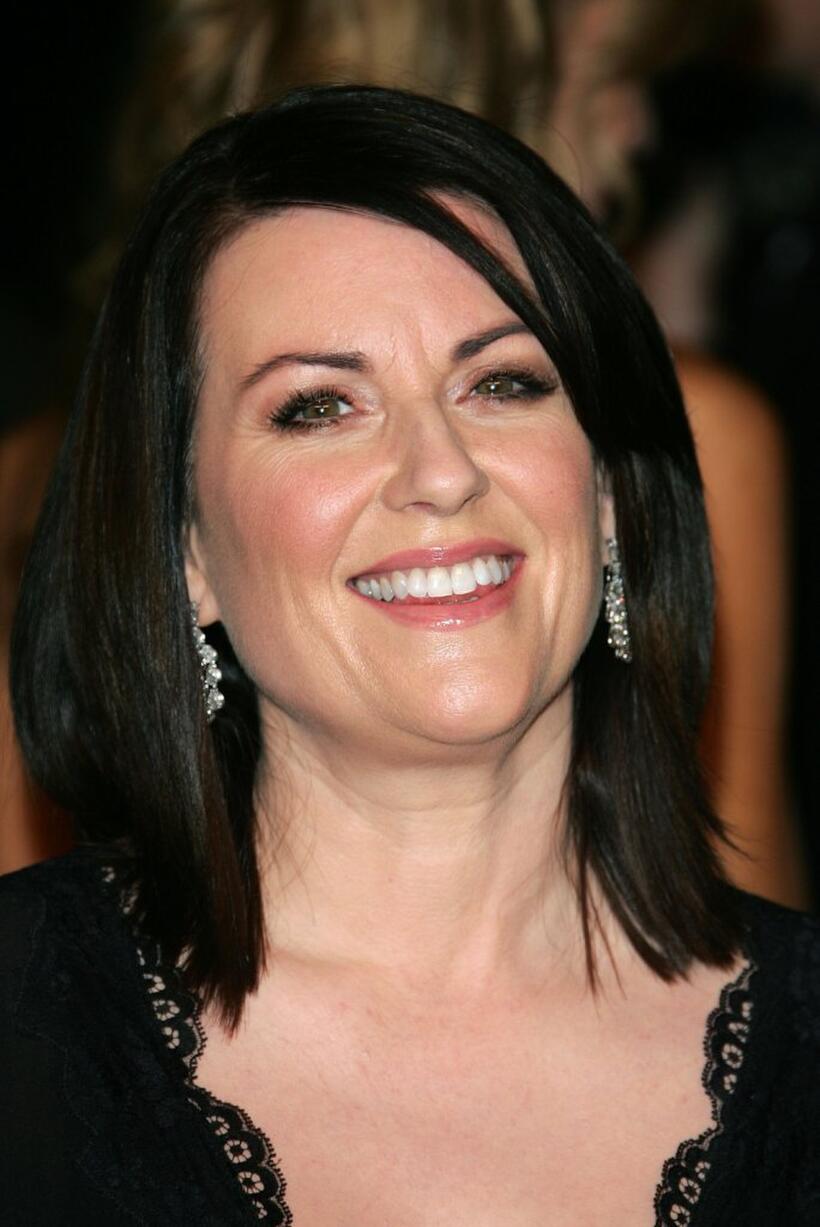 Megan Mullally at the Vanity Fair Oscar Party.