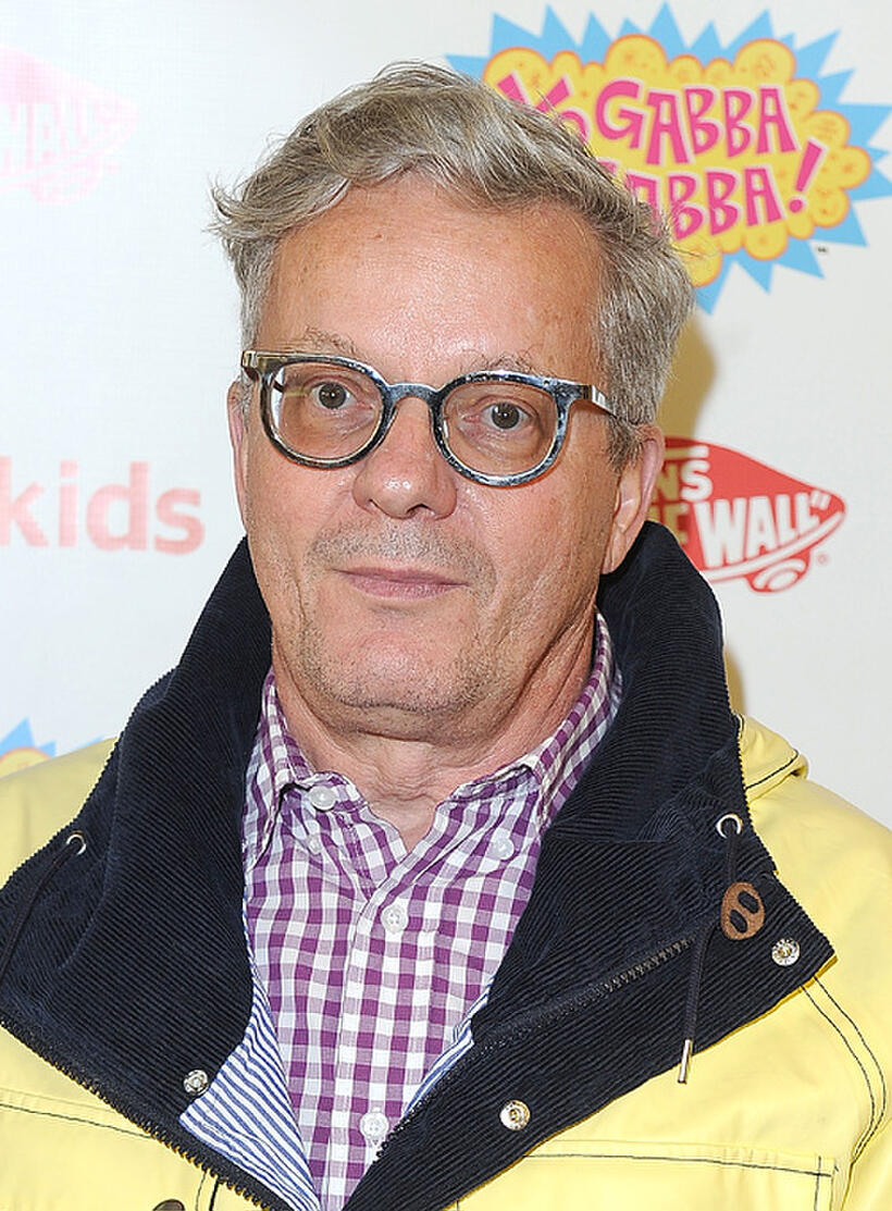Mark Mothersbaugh at the Vans x Yo Gabba Gabba! shoe launch in California.