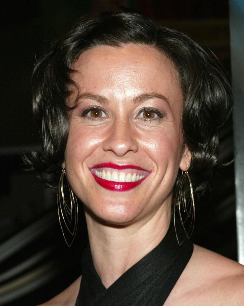 Alanis Morissette at the New York premiere of "De-Lovely."