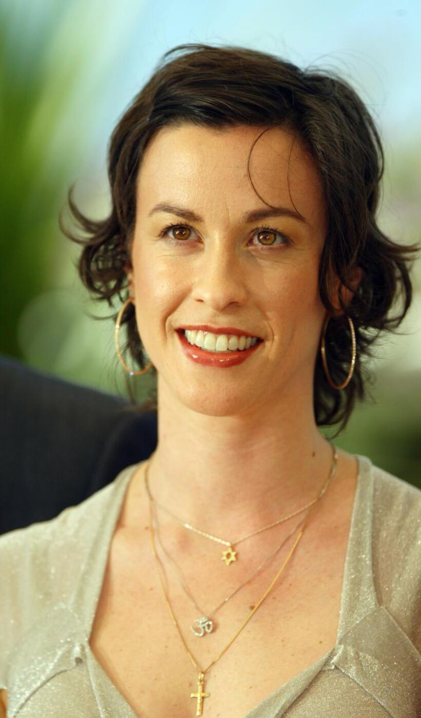 Alanis Morissette at the photocall of "De-lovely" during the 57th Annual Cannes Film Festival.