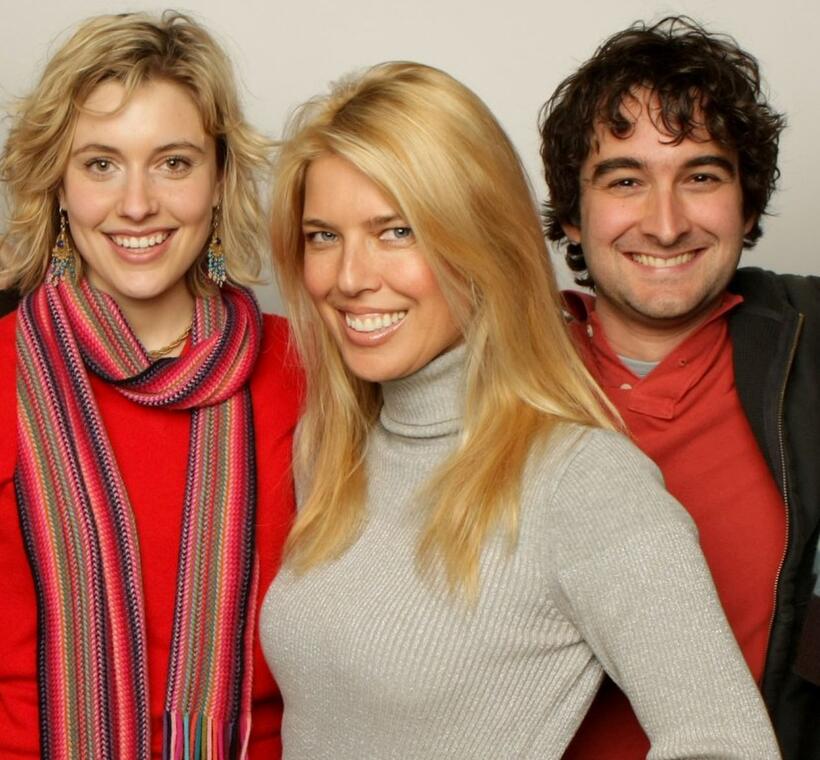 Greta Gerwig, Elise Muller and Jay Duplass at the 2008 Sundance Film Festival.