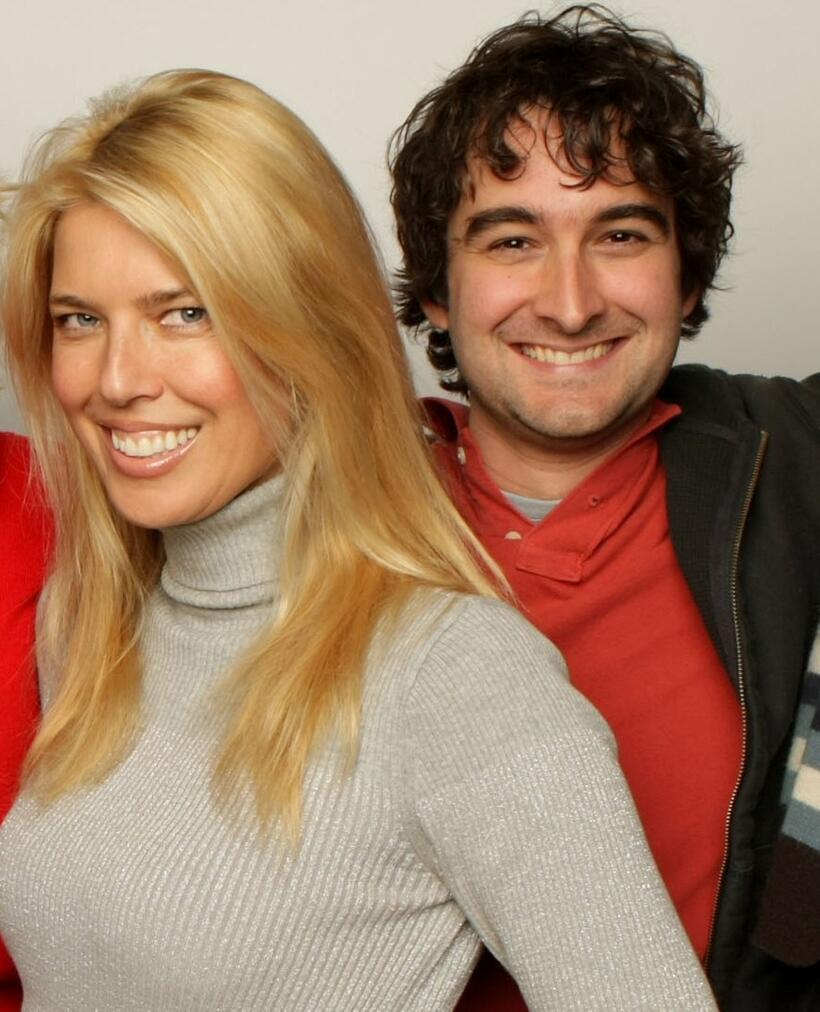Elise Muller and Jay Duplass at the 2008 Sundance Film Festival.