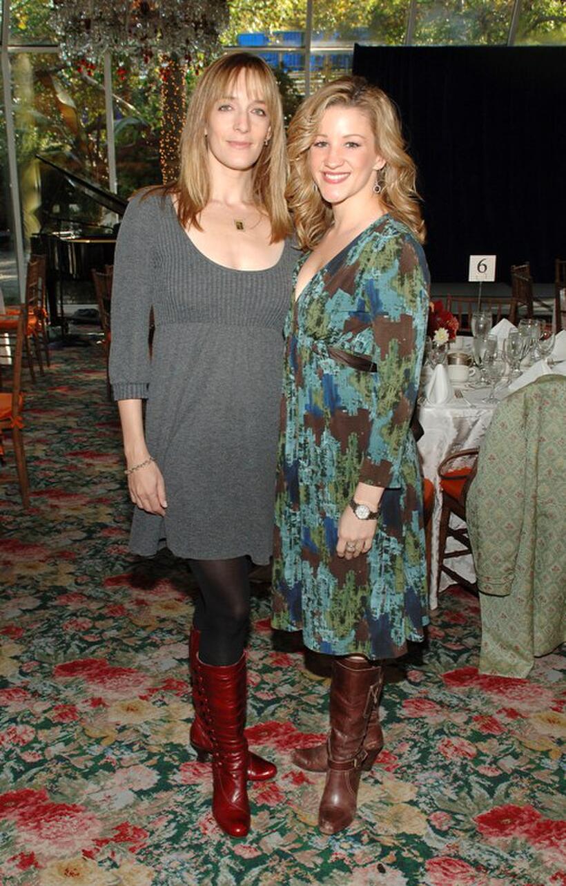 Julia Murney and Katie Adams at the 2007 Tony Honors for Excellence.