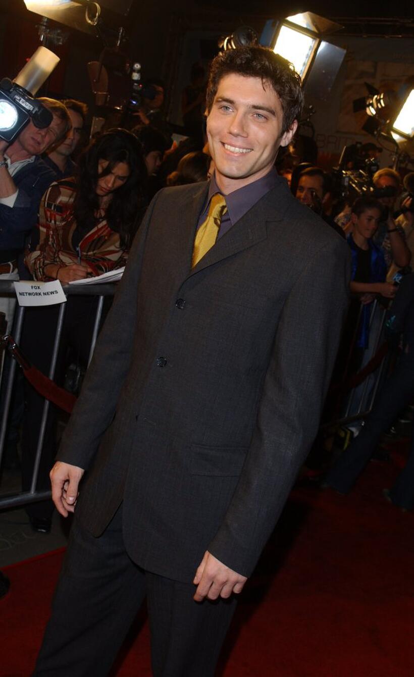 Anson Mount at the premiere of "Crossroads."