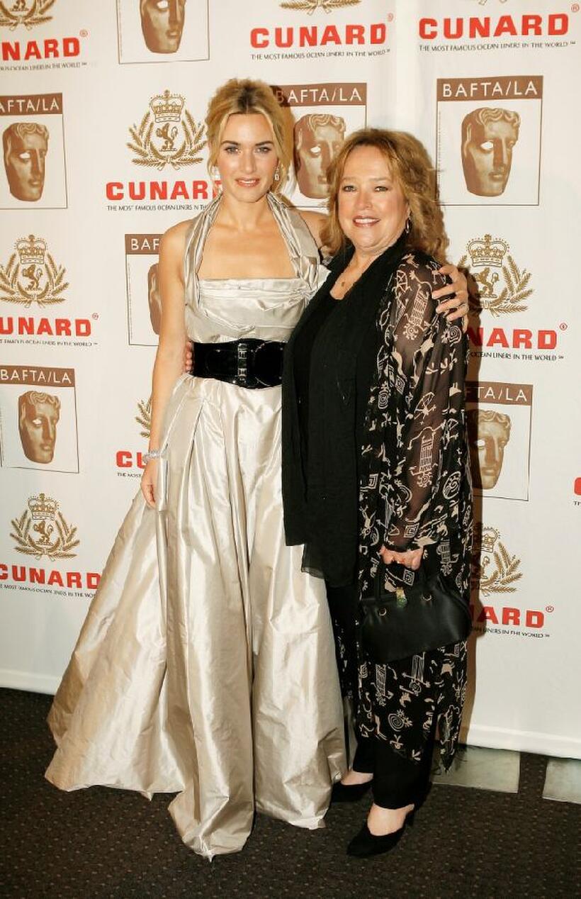 Kathy Bates and Kate Winslet at the 16th Annual British Academy of Film and Television/LA Cunard Britannia Awards.