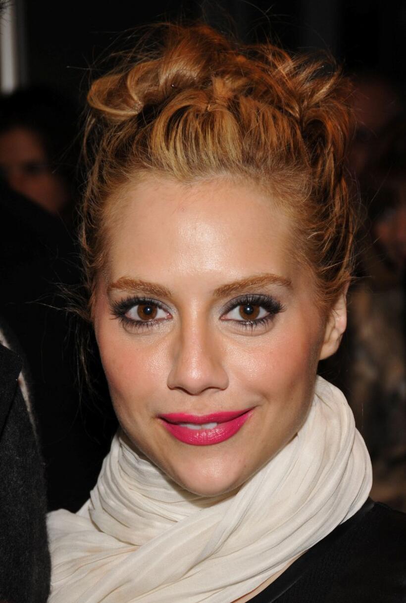 Brittany Murphy at the Matthew Williamson Fall 2008 fashion show during the Mercedes-Benz Fashion Week.