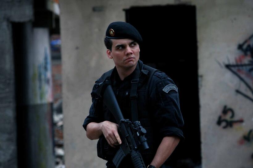 Wagner Moura as Capitao Nascimento in "Elite Squad."