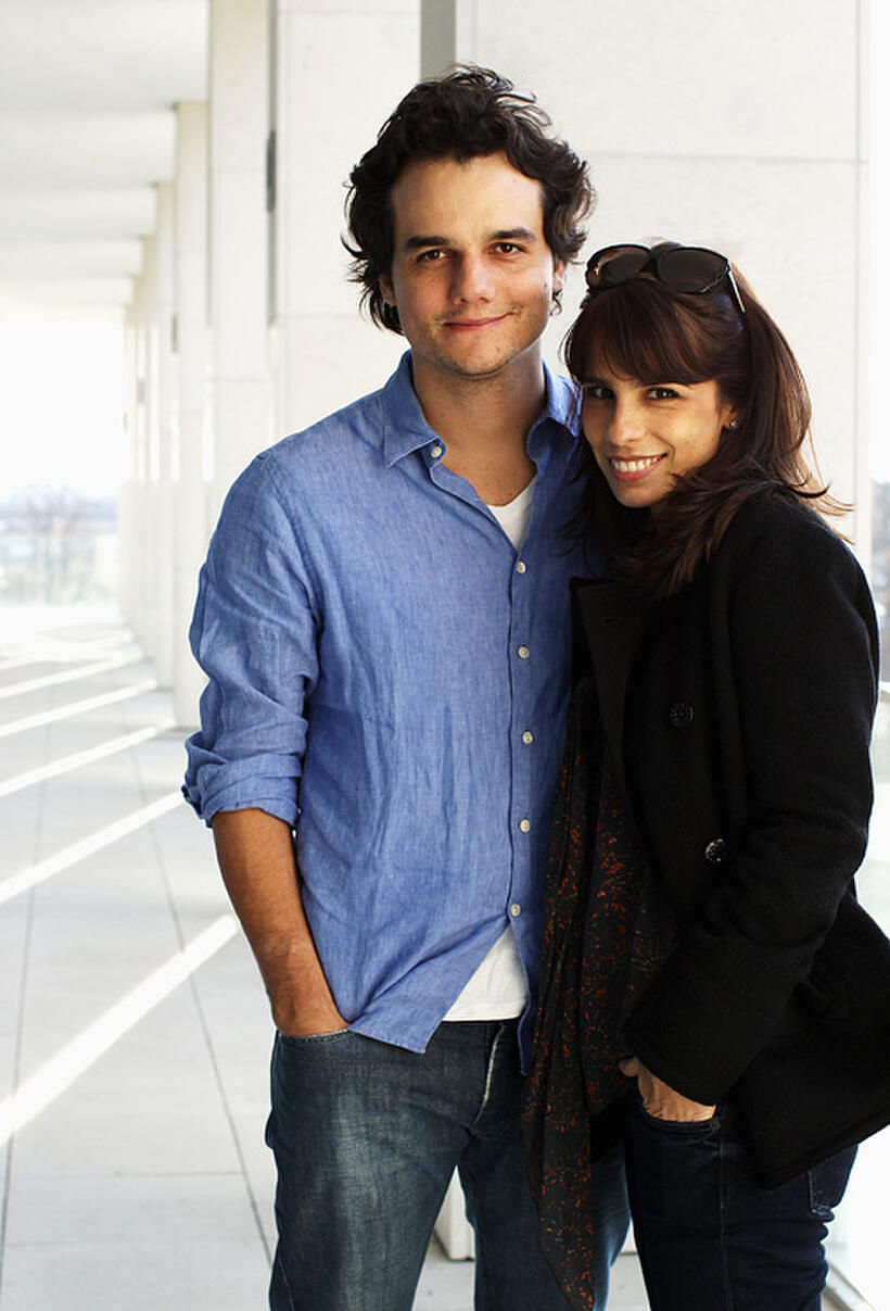 Wagner Moura and Maria Ribeiro at the 61st Berlin International Film Festival in Germany.