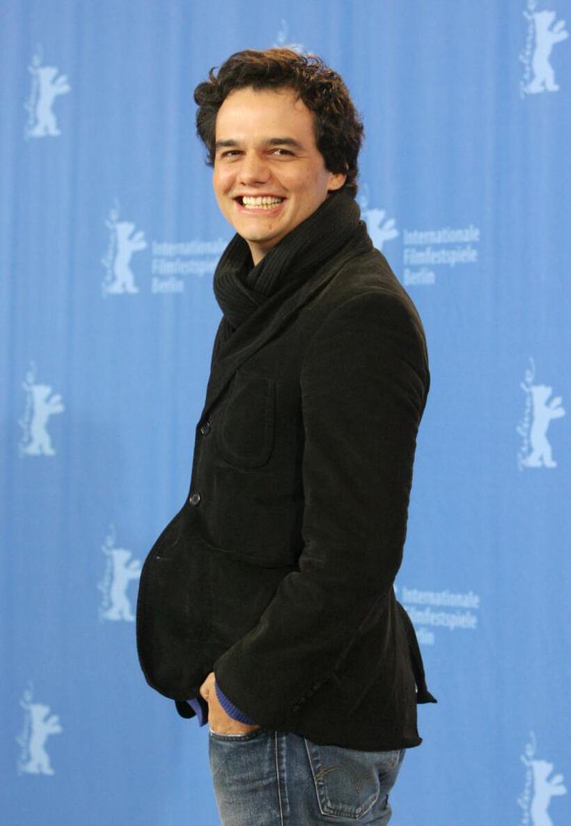 Wagner Moura at the photocall of "Tropa de Elite" (The Elite Squad).