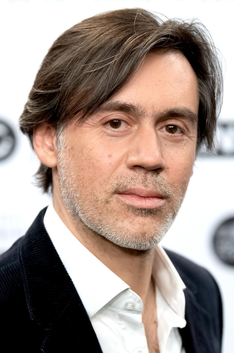 Emmanuel Mouret at a photocall during the 26th "Ceremonie des lumieres" cinema award ceremony in Paris.