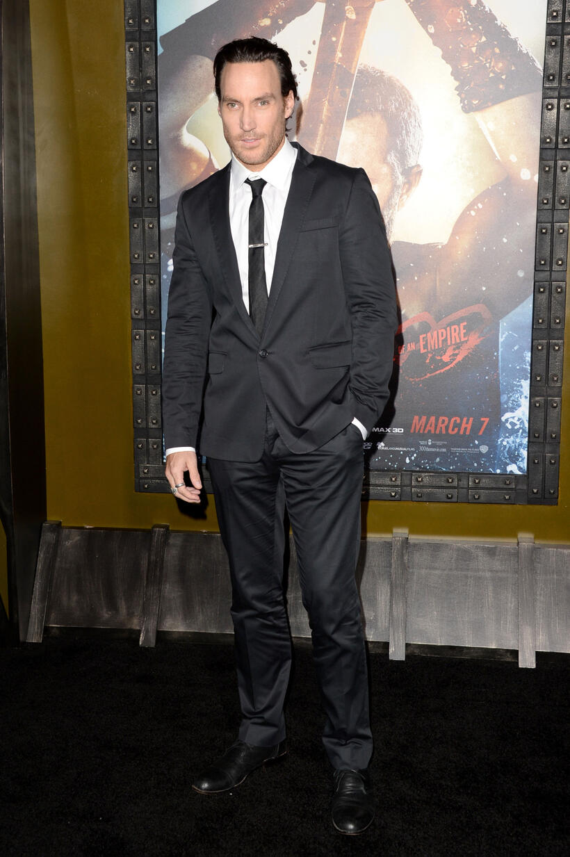 Callan Mulvey at the California premiere of "300: Rise Of An Empire."