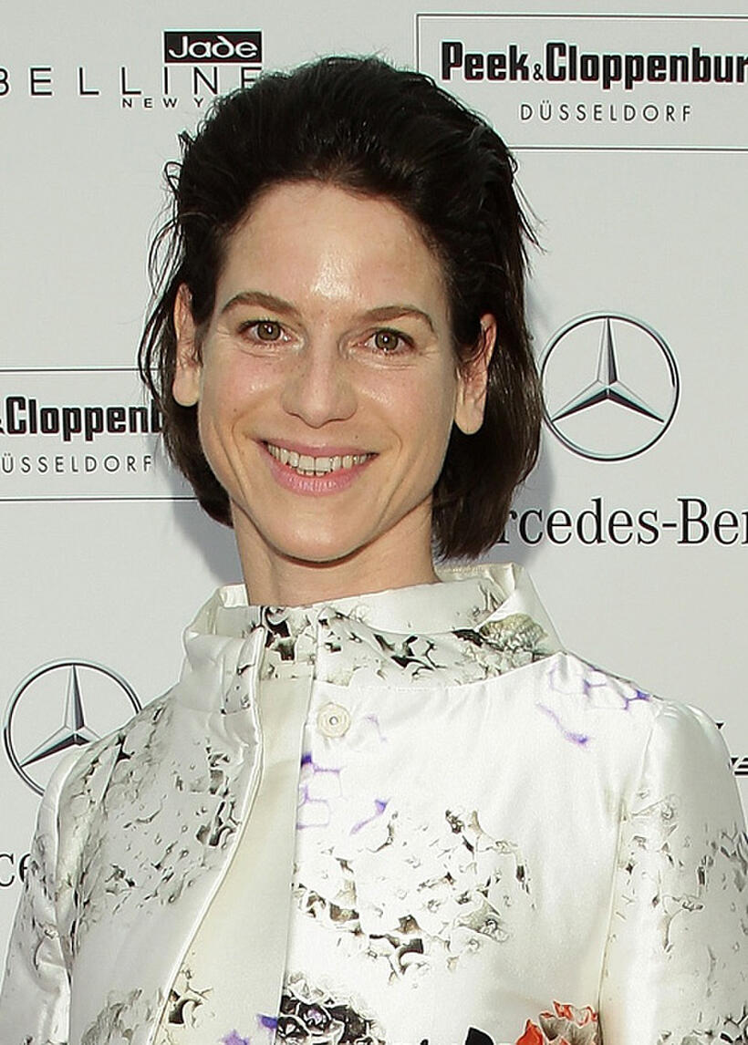Bibiana Beglau at the Mercedes-Benz Fashion Week Berlin Spring/Summer 2012.