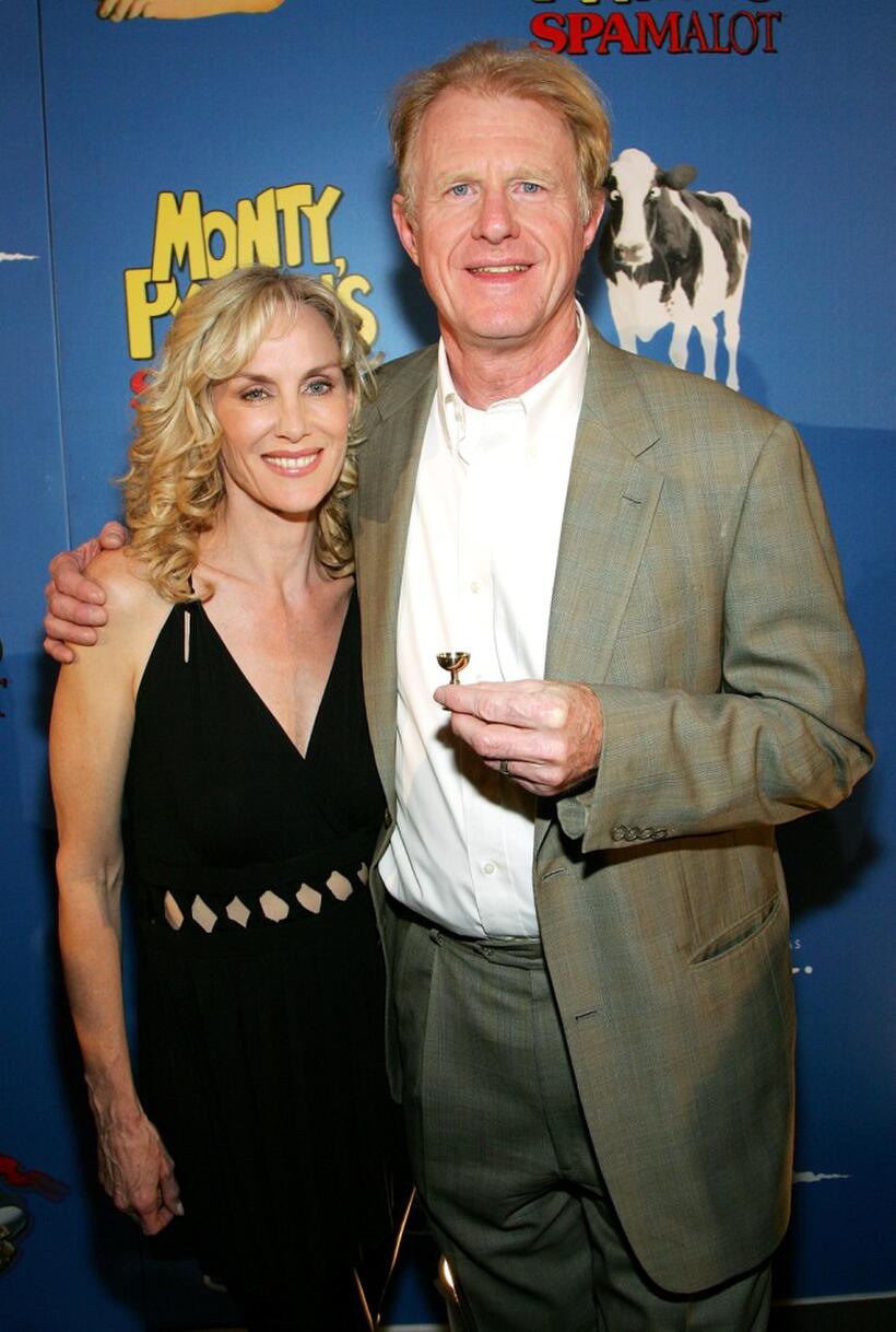 Rachelle Begley and Ed Begley, Jr. at the premiere of "Monty Python's Spamalot."