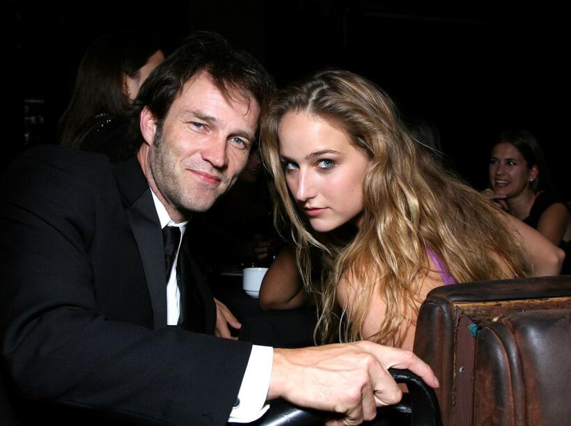 Stephen Moyer and Leelee Sobieski at the after party of the 35th AFI Life Achievement Award tribute to Al Pacino.