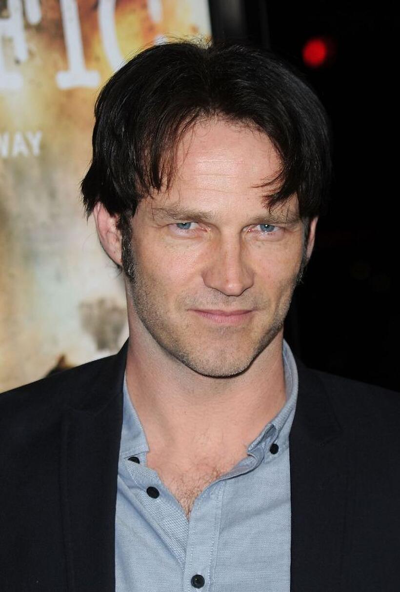 Stephen Moyer at the premiere of "The Pacific."