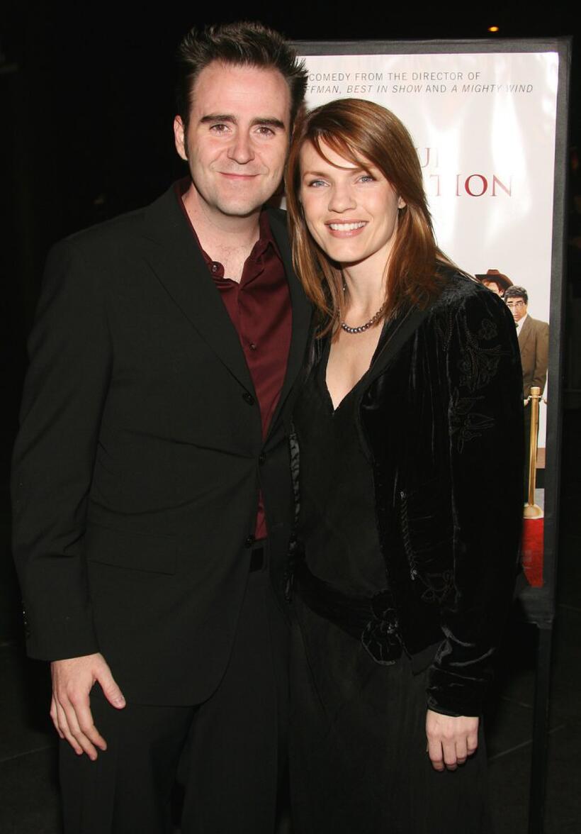 Christopher Moynihan and Guest at the premiere of "For Your Consideration."