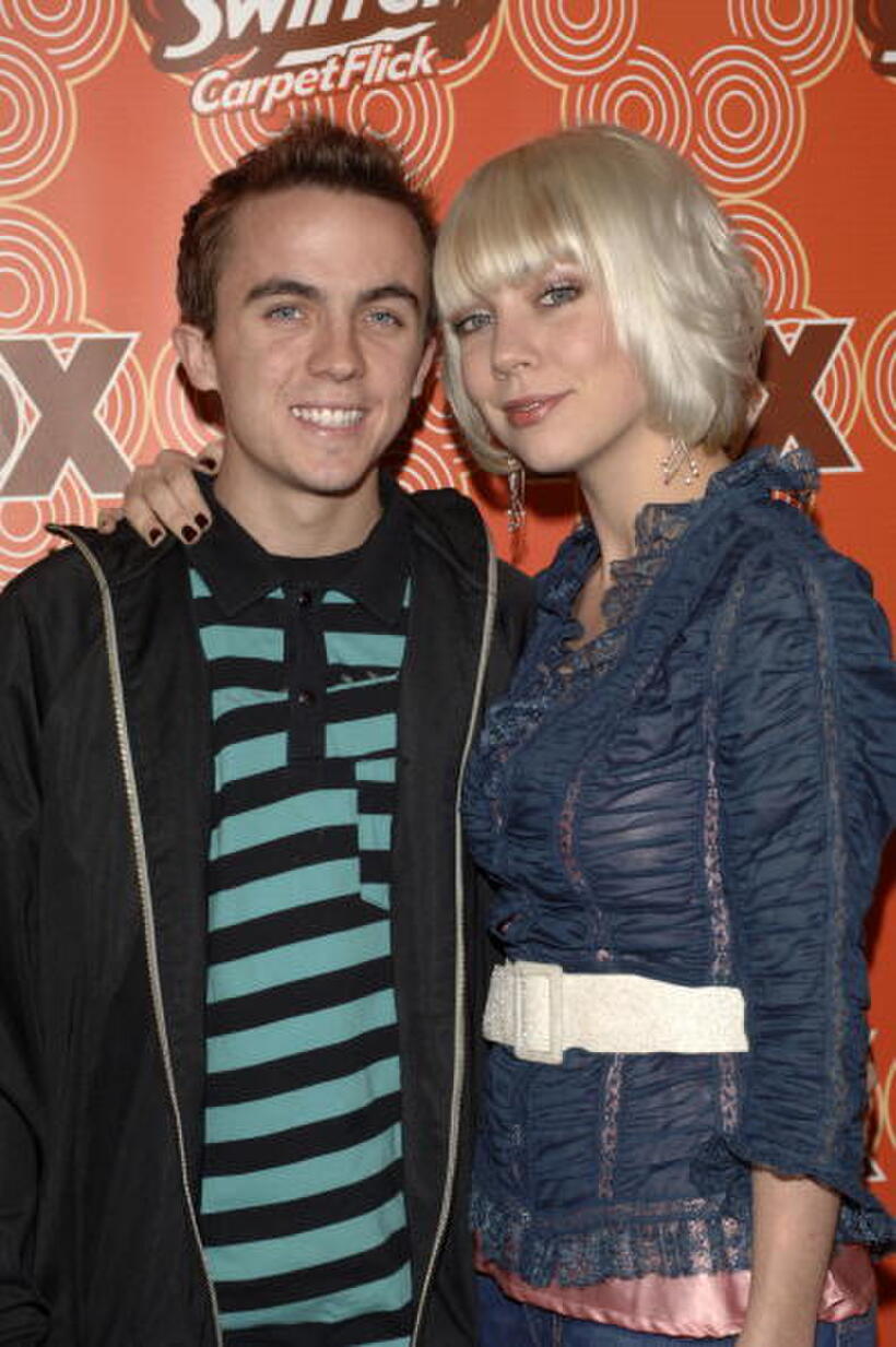 Frankie Muniz and fiance Jamie Gandy at the FOX Fall Casino party.