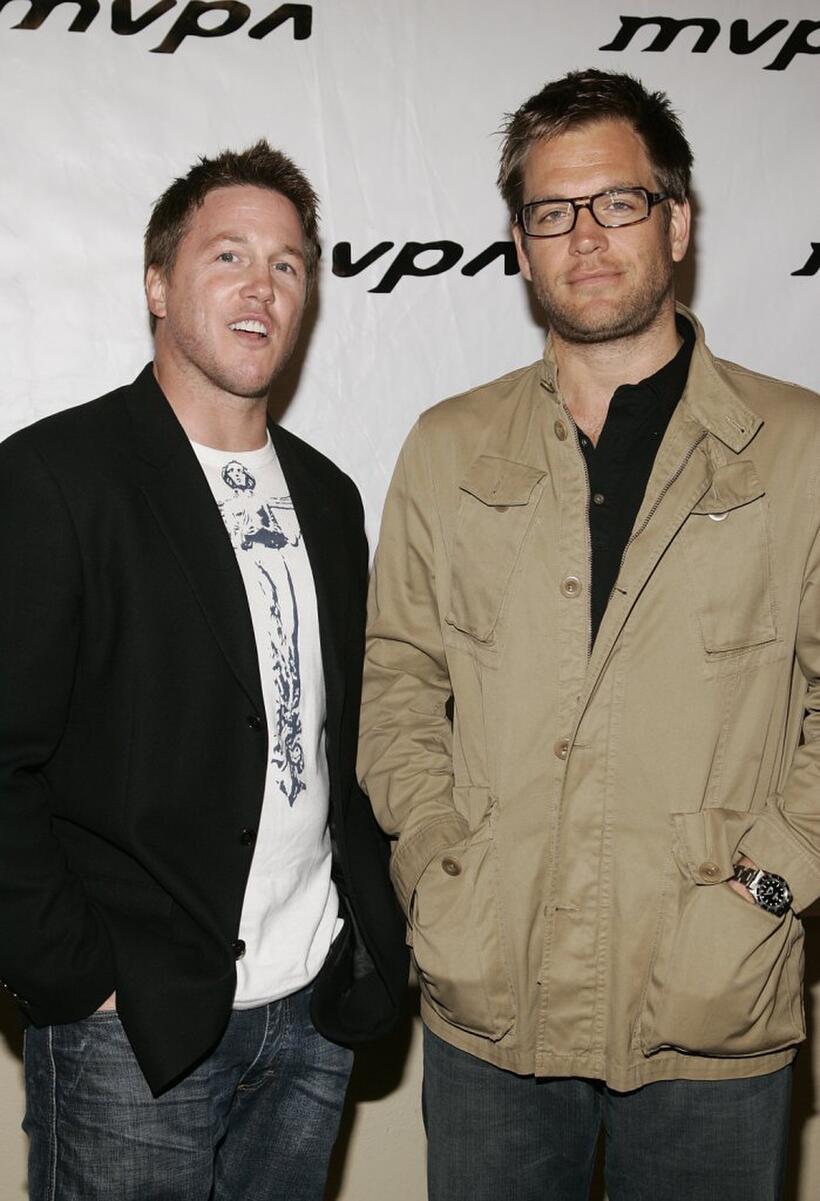 Lochlyn Munro and Michael Weatherly at the Music Video Production Association's 15th Annual MVPA Awards.