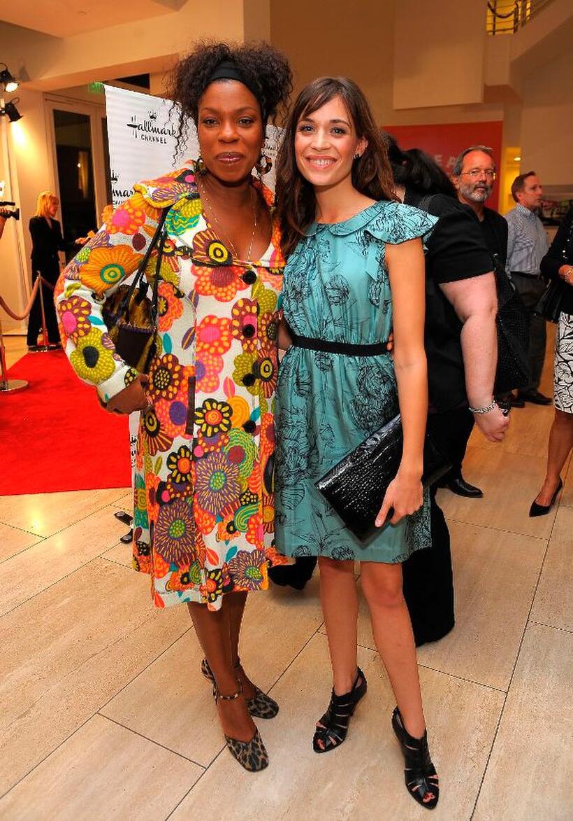 Lorraine Toussant and Kathleen Munroe at the world premiere screening of "Accidental Friendship."